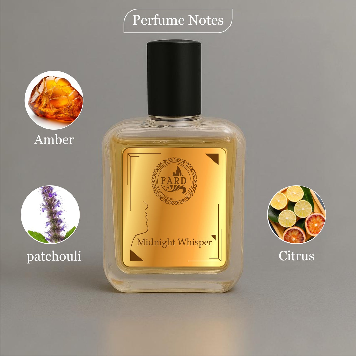 MIDNIGHT WHISPER Man Perfume - 50ml